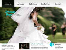 Tablet Screenshot of dreamdayeventcenter.com